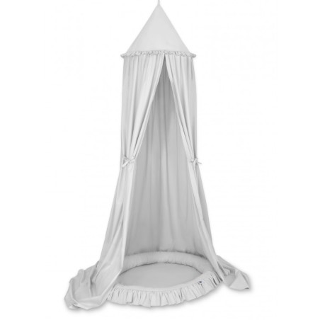 Baldahhiin + pesa mängumatt, hall | FreshDesign.ee