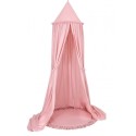 Baldahhiin + mängumatt, pastell roosa | FreshDesign.ee