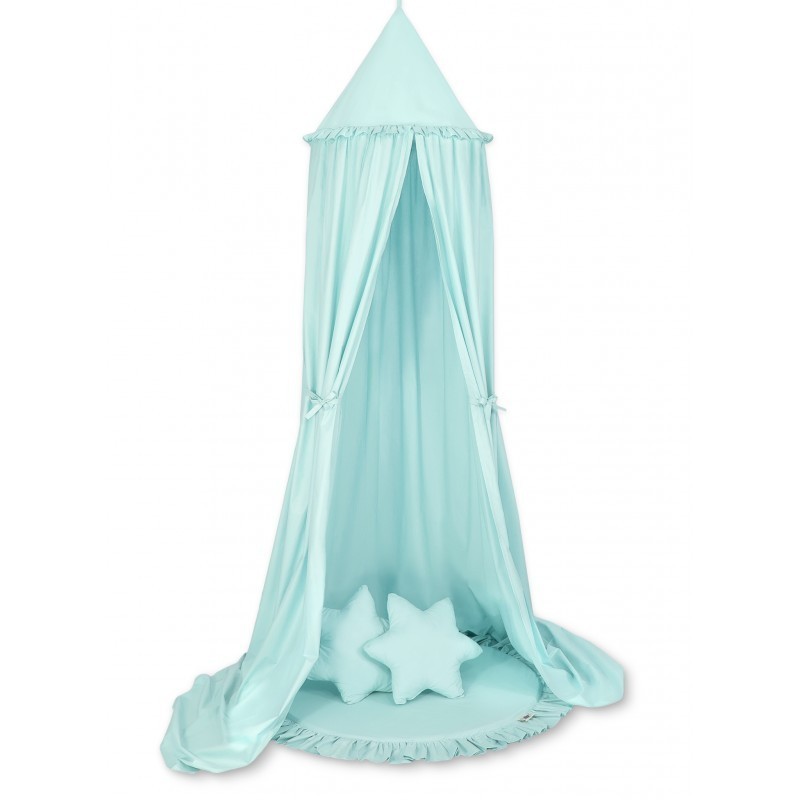 Baldahhiin + mängumatt + padjad, mint | FreshDesign.ee