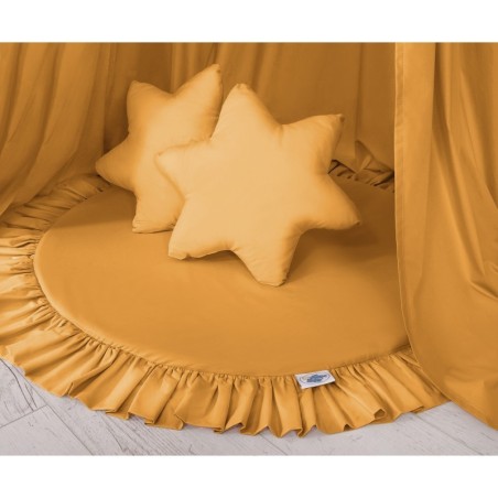 Baldahhiin + mängumatt + padjad, kollane | FreshDesign.ee