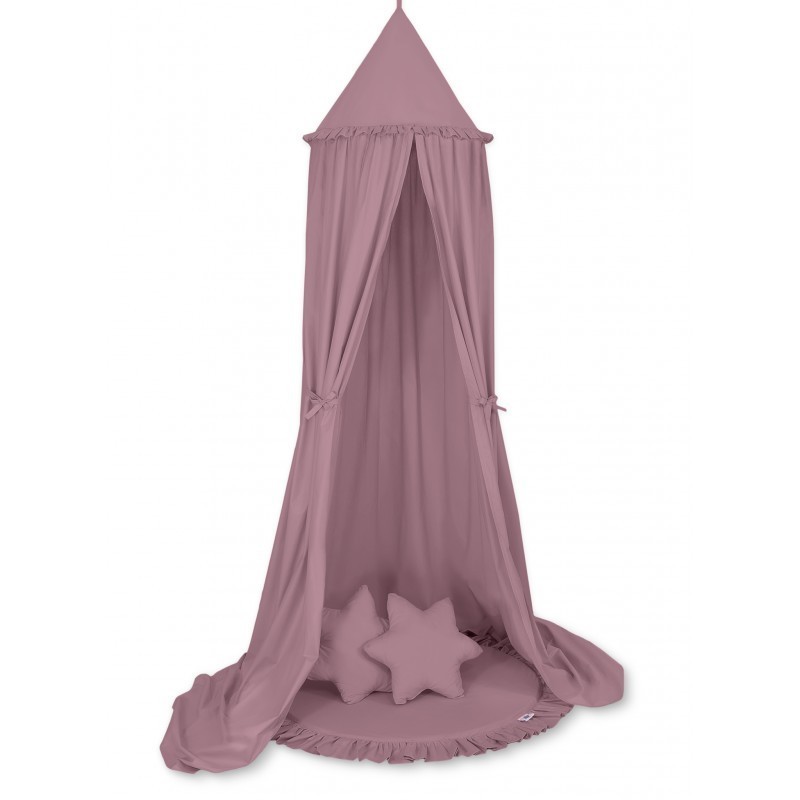 Baldahhiin + mängumatt + padjad, pastell violett | FreshDesign.ee