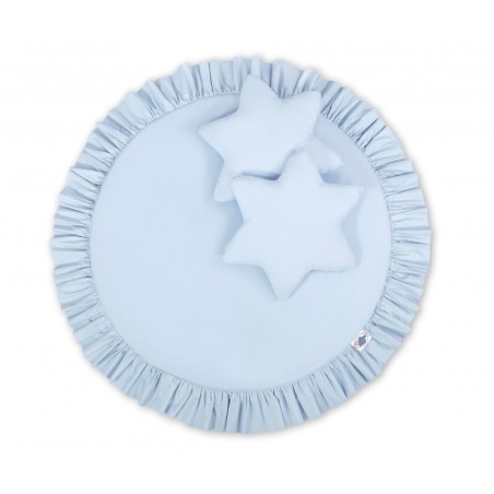 Baldahhiin + mängumatt + padjad, helesinine