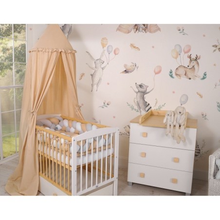 Beebivoodi 120x60 cm Leonardo, valge | FreshDesign.ee