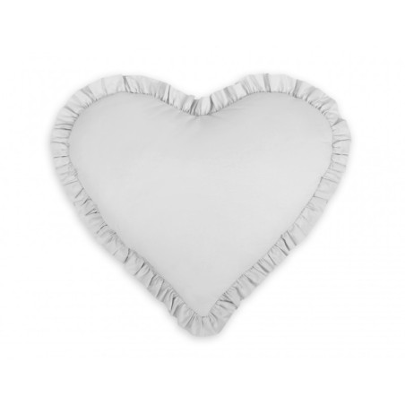 Dekoratiivpadi Süda, hall | FreshDesign.ee