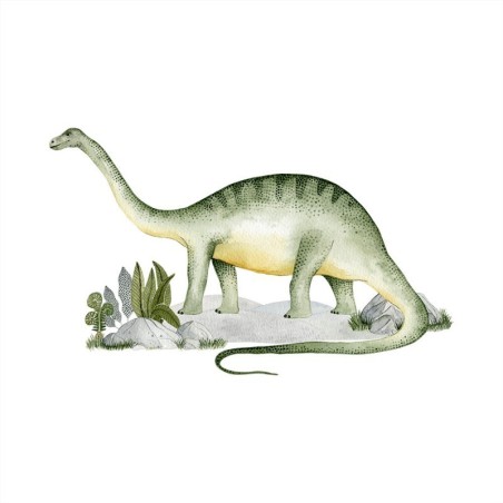 Seinakleebis L Brontosaurus | FreshDesign.ee