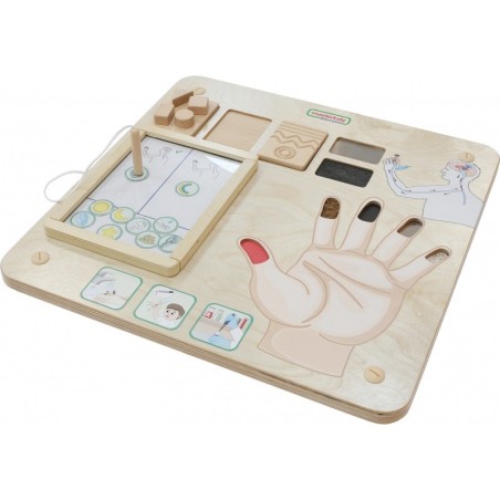 Hariv tegelustahvel MASTERKIDZ Montessori Sense of Touch