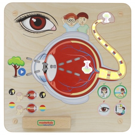 MASTERKIDZ Montessori nägemismeele õppetahvel