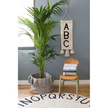 Korv Tassels Light Grey