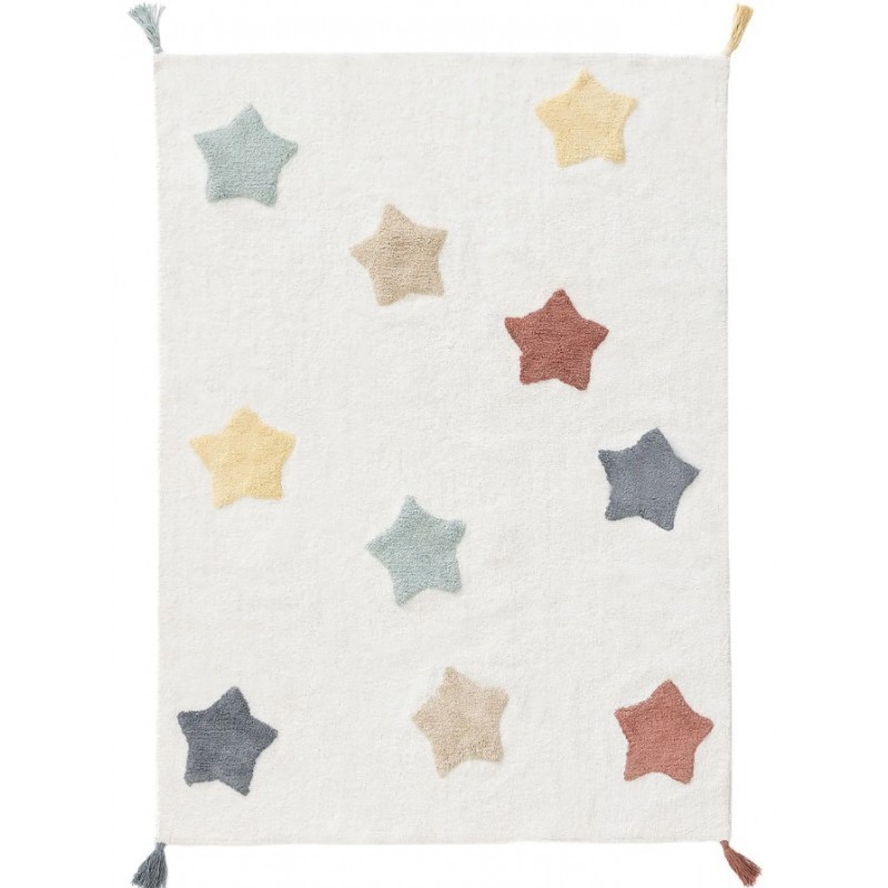 Pestav lastevaip Stars Mitmevärviline 80x120 cm | FreshDesign.ee