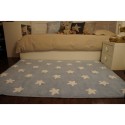 Pestav vaip Blue Stars White 120 x 160 cm | FreshDesign.ee