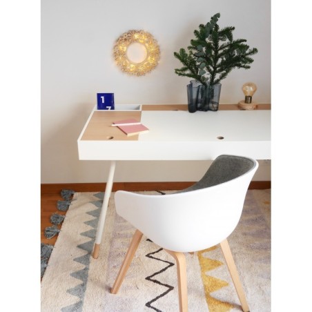 Pestav vaip Azteca Natural Vintage Blue L 140x200 cm