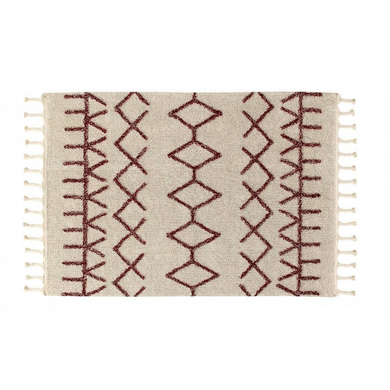 Pestav vaip Bereber Burgundy 120x160 cm | FreshDesign.ee