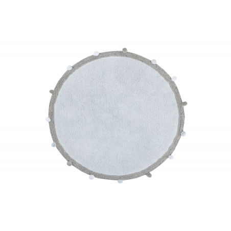 Pestav vaip Bubbly Soft Blue Ø120 | FreshDesign.ee