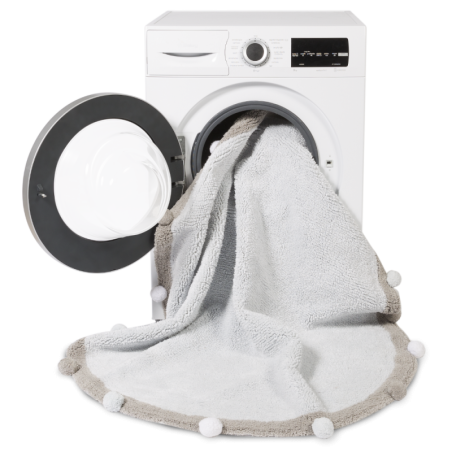 Pestav vaip Bubbly Soft Blue Ø120