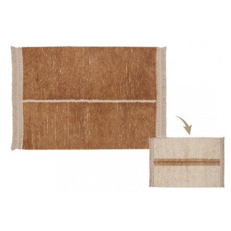 Pestav vaip kahepoolne Duetto Toffee 140x200 cm | FreshDesign.ee