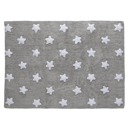 Pestav vaip Grey Stars White 120 x 160 cm | FreshDesign.ee