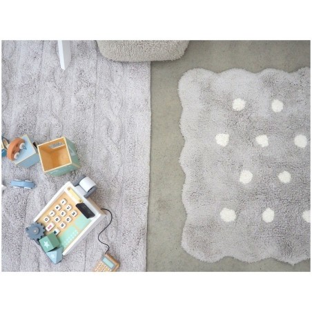 Pestav vaip Mini Biscuit Pearl Grey 70x100 cm | FreshDesign.ee
