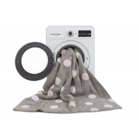 Pestav vaip Topos Tricolor Grey Rosa/Pink 120 x 160 cm