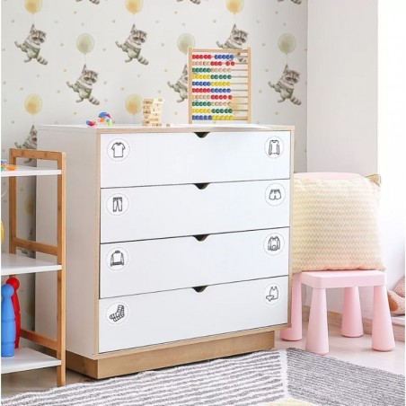 Kleebised riidekapile 24 tk | FreshDesign.ee