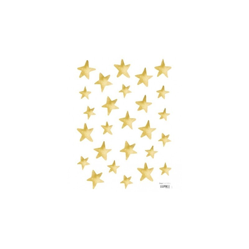 Seinakleebis kuldsed tähekesed 26 tk | FreshDesign.ee