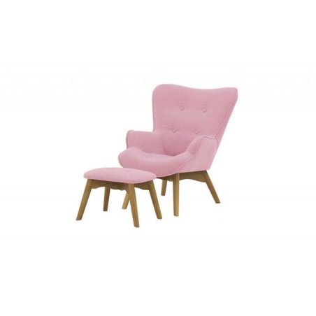 Laste tugitool + jalatugi, roosa | FreshDesign.ee