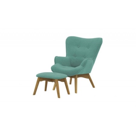 Laste tugitool + jalatugi, türkiis | FreshDesign.ee