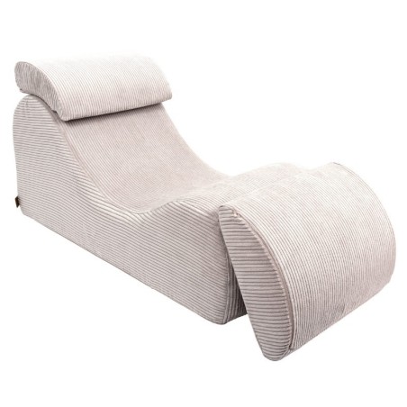 Wave Lounger laste tugitool Aesthetic kreem