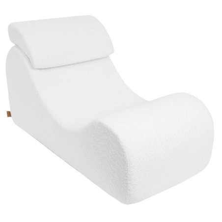 Wave Lounger laste tugitool Boucle valge