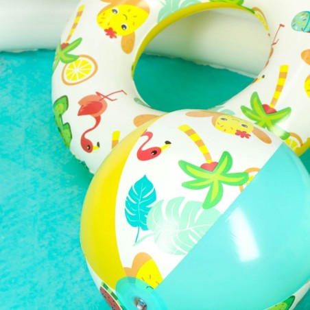 Bestway laste bassein 122 cm + rõngas ja pall