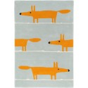 Lastetoa villavaip mr fox türkiis 90x150 cm | FreshDesign.ee