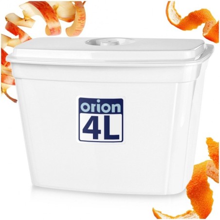 Kaanega uste koorimiskorv, valge 4 liitrit | FreshDesign.ee