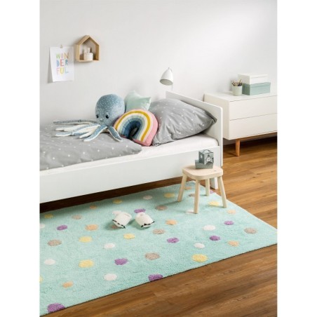 Pestav lastetoa vaip 120x180 cm Bambini türkiis