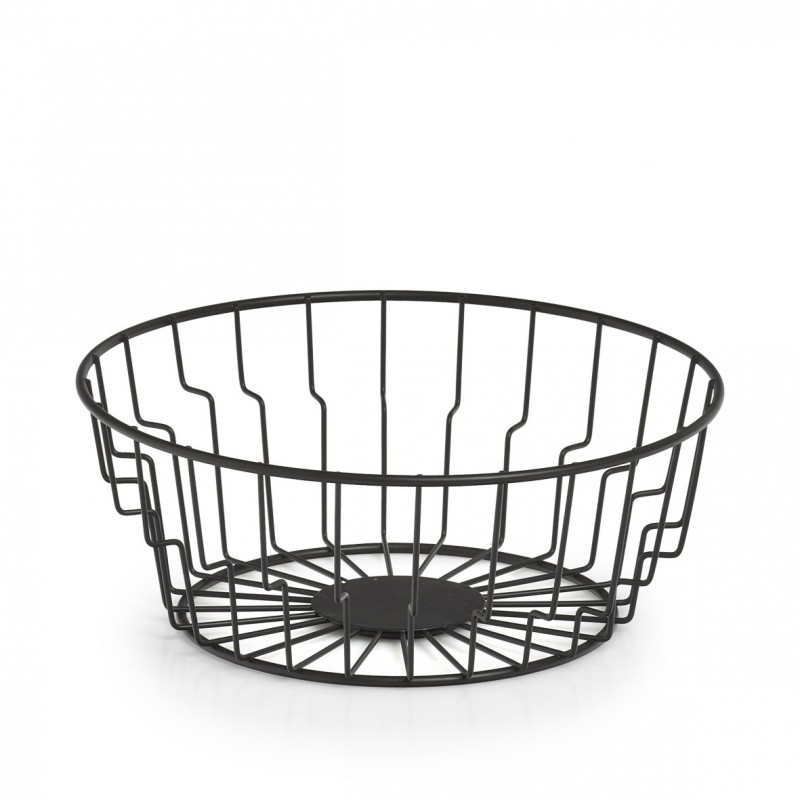 Puuviljakorv, must, metall | FreshDesign.ee