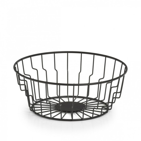 Puuviljakorv, must, metall | FreshDesign.ee