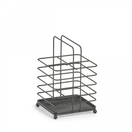 Söögiriistade hoidja, metall, must | FreshDesign.ee