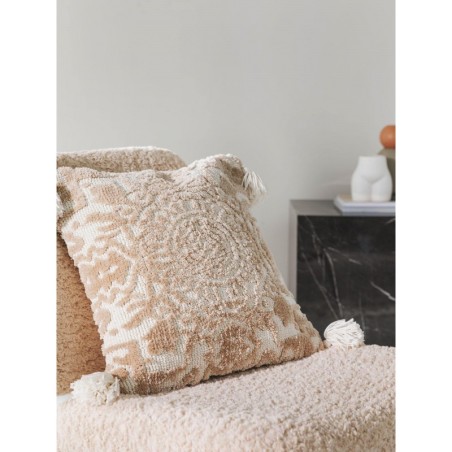 Padja kate Elias beež 45x45 cm