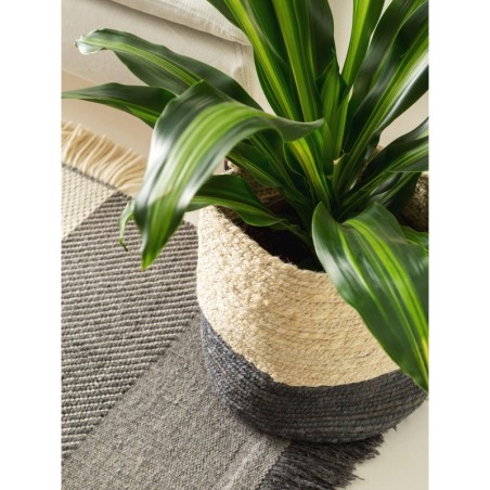 Basket Aylin kreem/hall 30x30x30 cm | FreshDesign.ee