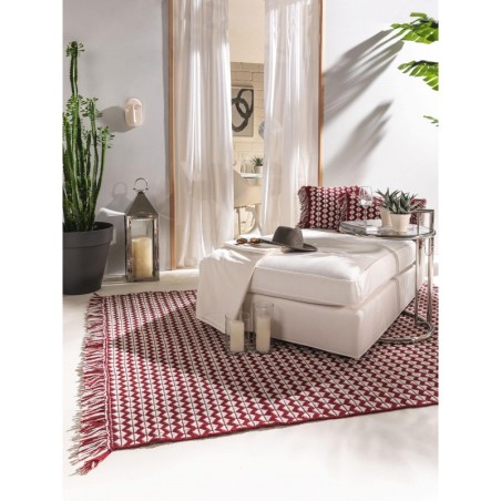 VAIP valmistatud taaskasutatud material Morty punane 200x300 cm