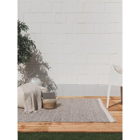 VAIP valmistatud taaskasutatud material Kiah kreem/pruunikashall 200x300 cm