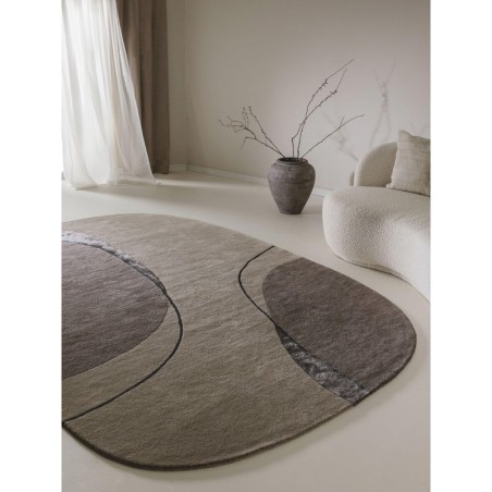 villa VAIP Shape pruunikashall 160x230 cm