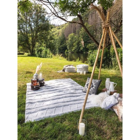 VAIP valmistatud taaskasutatud material Toni elevandiluu 160x230 cm