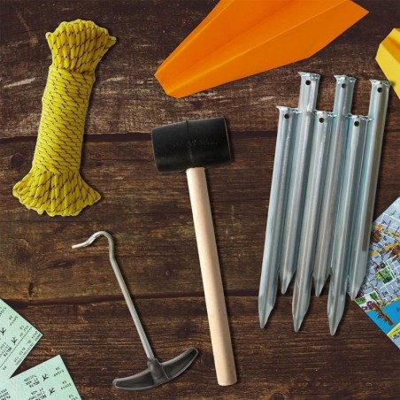 Haamriga telgi tarvikud, 9 tk.