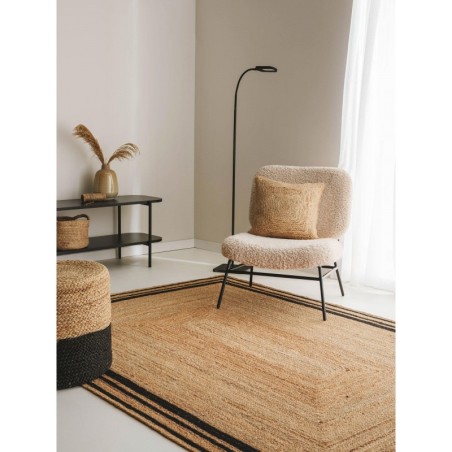 Jute VAIP Jutta must 160x230 cm