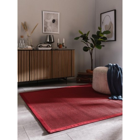 Sisal VAIP Sana punane 150x150 cm