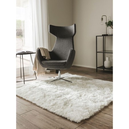 Shaggy VAIP Whisper Valge 150x150 cm