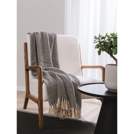 puuvilla blanket Jasmin must 125x150 cm