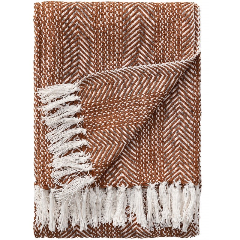 puuvilla blanket Alisea pruun 125x150 cm | FreshDesign.ee