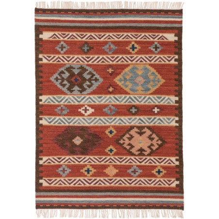 Käsitsi kootud Kelim Zohra värviline/punan... | FreshDesign.ee