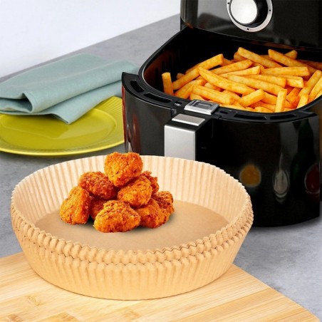 Air Fryer paberist vahetükk õhufritüürile, ümmargune, 23 cm, 100 tk.