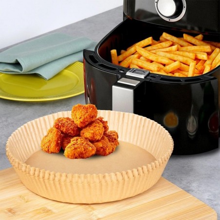 Air Fryer paberist vahetükk õhufritüürile, ümmargune, 23 cm, 50 tk.